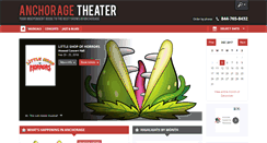 Desktop Screenshot of anchorage-theater.com